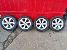 Nissan Note 16 inch alloy wheels set 4.stud 4x100 05-12 micra