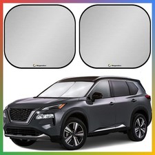 Reflective Windshield Sunshade Blocks Heat Keeps Car Cool Foldable 28x31 Inch