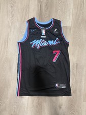 Giannis Antetokounmpo 7 Miami Heat Vice City Jersey Stitched Men s L