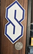 Cool S - Glossy Vinyl Sticker 