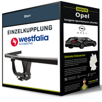 Starre AnhäNgerkupplung FüR Opel Insignia Sports Tourer 17- Typ Z18 Westfalia