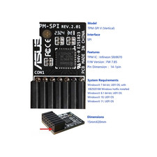 1PC NEW ASUS TPM-SPI V TPM Module 14 Pin 14-1 SPI TPM Trusted Platform