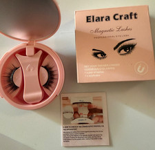 Magnetic Eyelashes With Applicator,No Glue Needed Soft Lashes Kit,Reusable False