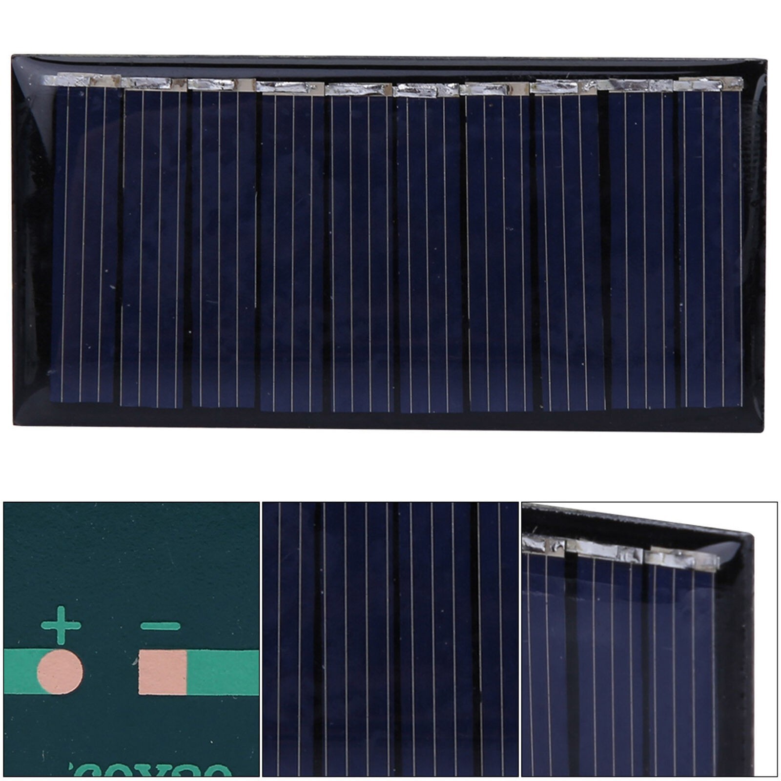50MA 5V Mini Solar Panel Battery Charger Polycrystalline Silicon Outdoor Chargin