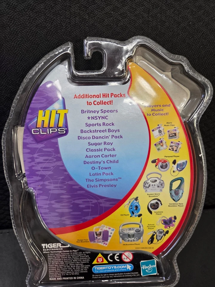 Tiger Hit Clips BEACH BOYS Micro Music 3 pack BRAND NEW SEALED!!!! - Image 3 of 3