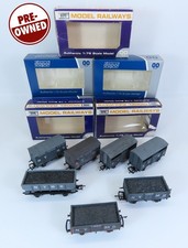 7x NYMR Wagons Some weathered -Some missing Buffers & Couplings OO Dapol (DPL10)
