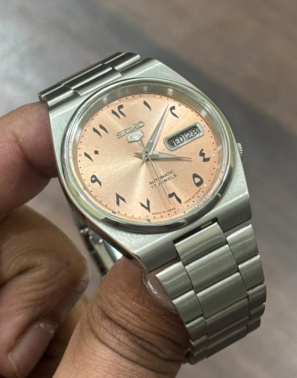 7009 For Seiko 5 Watch Automatic Men's Wrist Japan Vintage - vintagewatches.pk