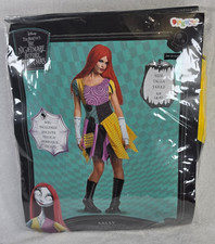 Nightmare Before Christmas Sally Deluxe Adult Costume Size Small 4-6 With Wig