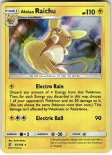 Alolan Raichu Holo 57/236 Unified Minds Pokemon NM Fast Ship on eBay