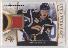 2007-08 Fleer Hot Prospects Hot Materials Red Hot /100 Daniel Paille #HM-DP 7ez