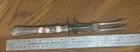 Towle Sterling Silver Large Carving Fork. Estate Condition