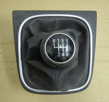 VW BEETLE GENUINE 6 SPEED GEAR KNOB WITH GAITER & SURROUND GEARKNOB