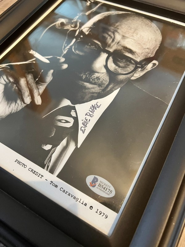 Eubie Blake Signed Photo, Jazz and Ragtime Pioneer, Beckett Certified