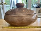Vintage Atlantic Pottery Mold Ceramic Potato Casserole Serving Dish with Lid 10" — photo 2