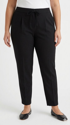 Next Schneiderhose UK 18 lang schwarz Stretch Smart Work Büro neu mit Etikett