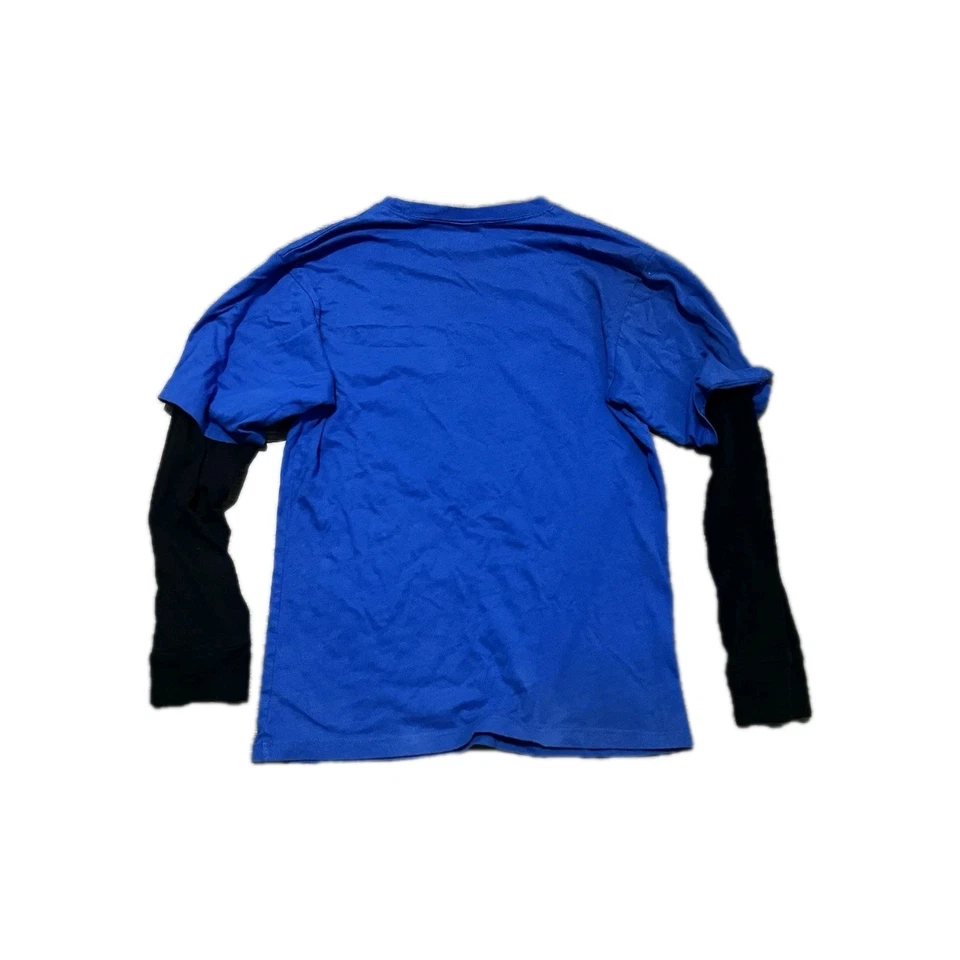 Angry Birds Go! azul para niños Camiseta negra manga larga Foto 2 de 4