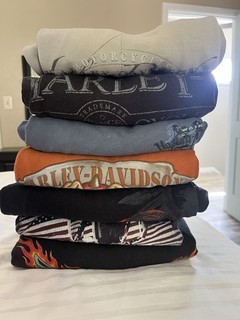 Lot Of 7 Harley Davidson T Shirts Size XL Men's Cotton