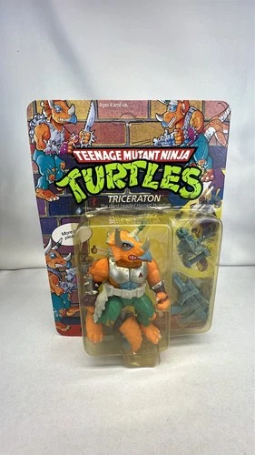 Playmates TMNT Triceraton Vintage Figure 1990