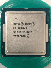 Intel Xeon E3-1240 v5 3.50GHz 8MB L3 Cache Socket LGA1151 CPU Processor SR2LD