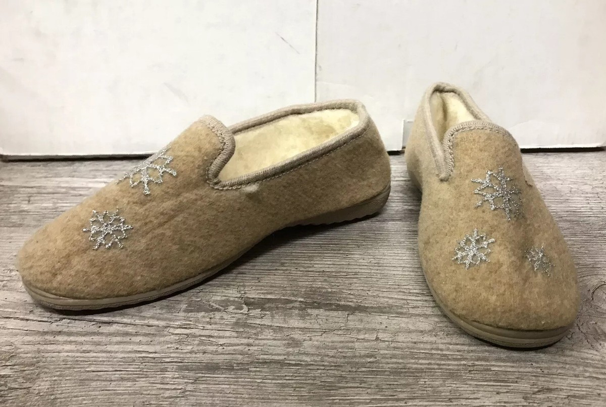 Chaussons en laine pour femme - 100% pure laine naturelle
