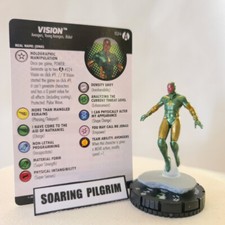Marvel Heroclix VISION - 024 - UNCOMMON Avengers Forever