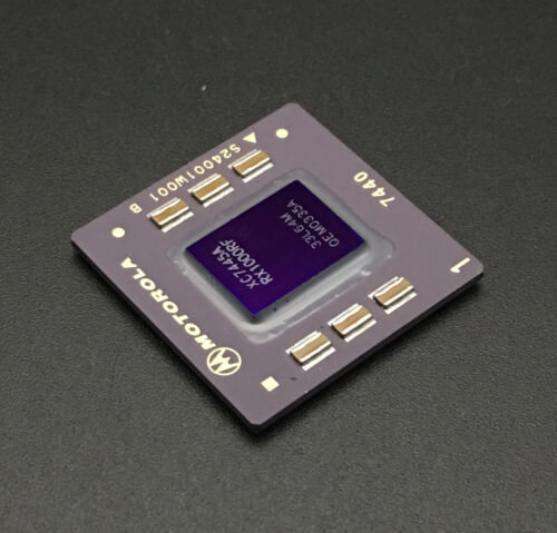Motorola PowerPC G4 CPU XC7445A RX1000RF Processor 1000MHz 1GHz BGA360 NOS - Imagen 2 de 3
