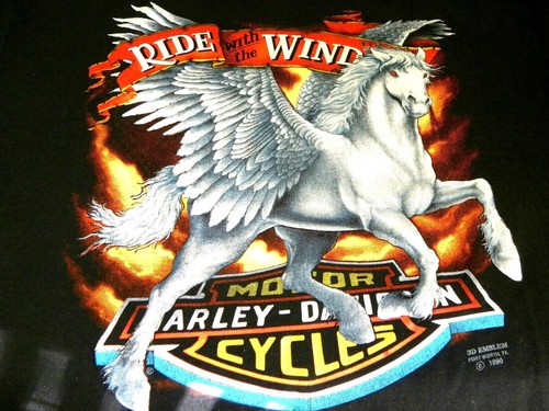 HARLEY DAVIDSON VINTAGE 3D EMBLEM 1990 