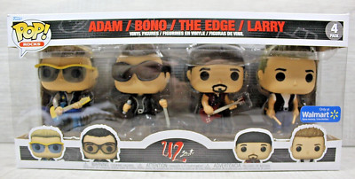 Funko Pop Rocks U2 Adam, Bono, The Edge e Larry - Game Games - A Loja