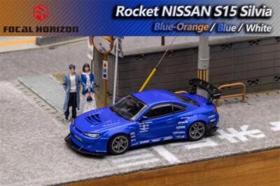Focal Horizon FH 1:64 Silvia S15 Pandem Rocket Bunny Diecast Model