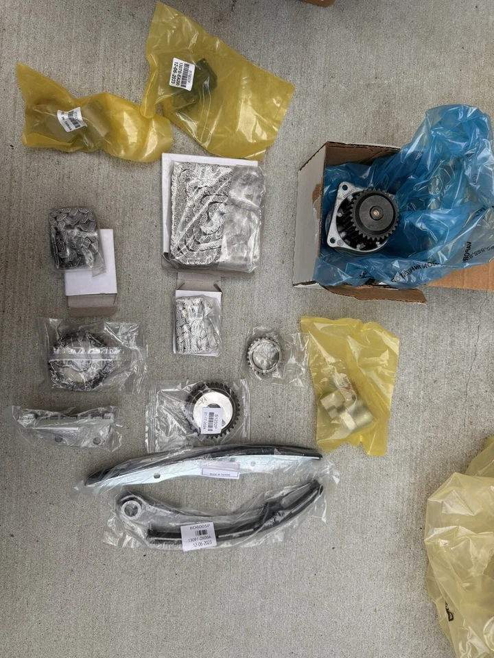 Kit de cadena de distribución y bomba de agua compatible con Nissan Pathfinder Frontier 4.0 Foto 2 de 3