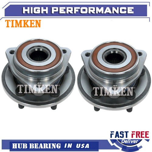 Pair 2 Timken Front Wheel Bearing & Hub Assembly for 9906 Jeep