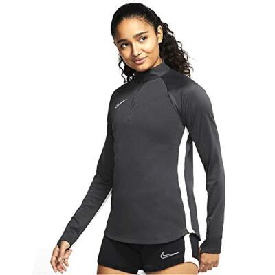 Nike Women's Academy 19 Drill Top Grey Sz L AO1470-060 | eBay