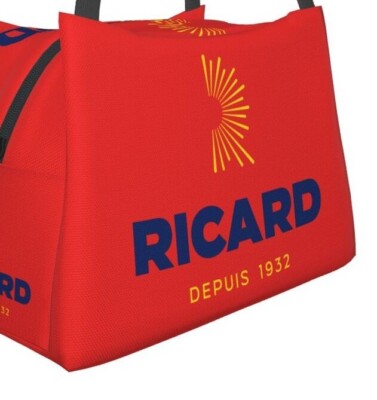 Sac Isotherme Ricard Jaune – Glacière De Pique-nique Et Lunch, Idéal Pour Le Pastis