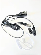 Quick Disconnect Heavy Duty Acoustic Tube Headset for Motorola XPR APX XIR DP