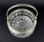 Details zu Antike Sterling Silber Kristall Zucker-Schale Korb Bonboniere Bowl Riga 1922-30 Beliebt und hoch bewertet