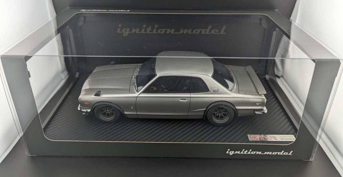 IG0040 1/18 スカイライン 2000 GT-R KPGC10 シルバー