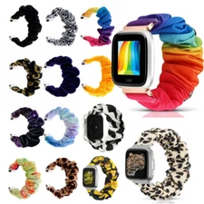 Wrist Strap For Fitbit Versa 2/Versa/Lite Scrunchie Elastic Loop Watch Band belt
