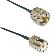 LMR100 PL259 UHF Male to SO239 UHF Female Coax RF Cable USA-Ship Lot