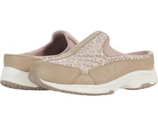 Easy Spirit Z9510 Womens Light Taupe/Beige Multi Travel Time Mules Size 6.5 WW