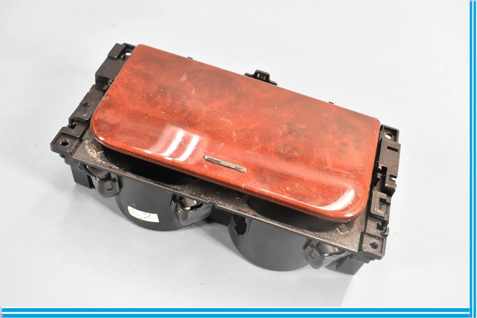 07-17 Lexus LS460 Consola Central Almacenamiento Doble Portavasos Fabricante Original Foto 3 de 4