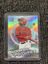 F131,888 2021 Bowman Chrome 40 Man Futures D'SHAWN KNOWLES ANGELS
