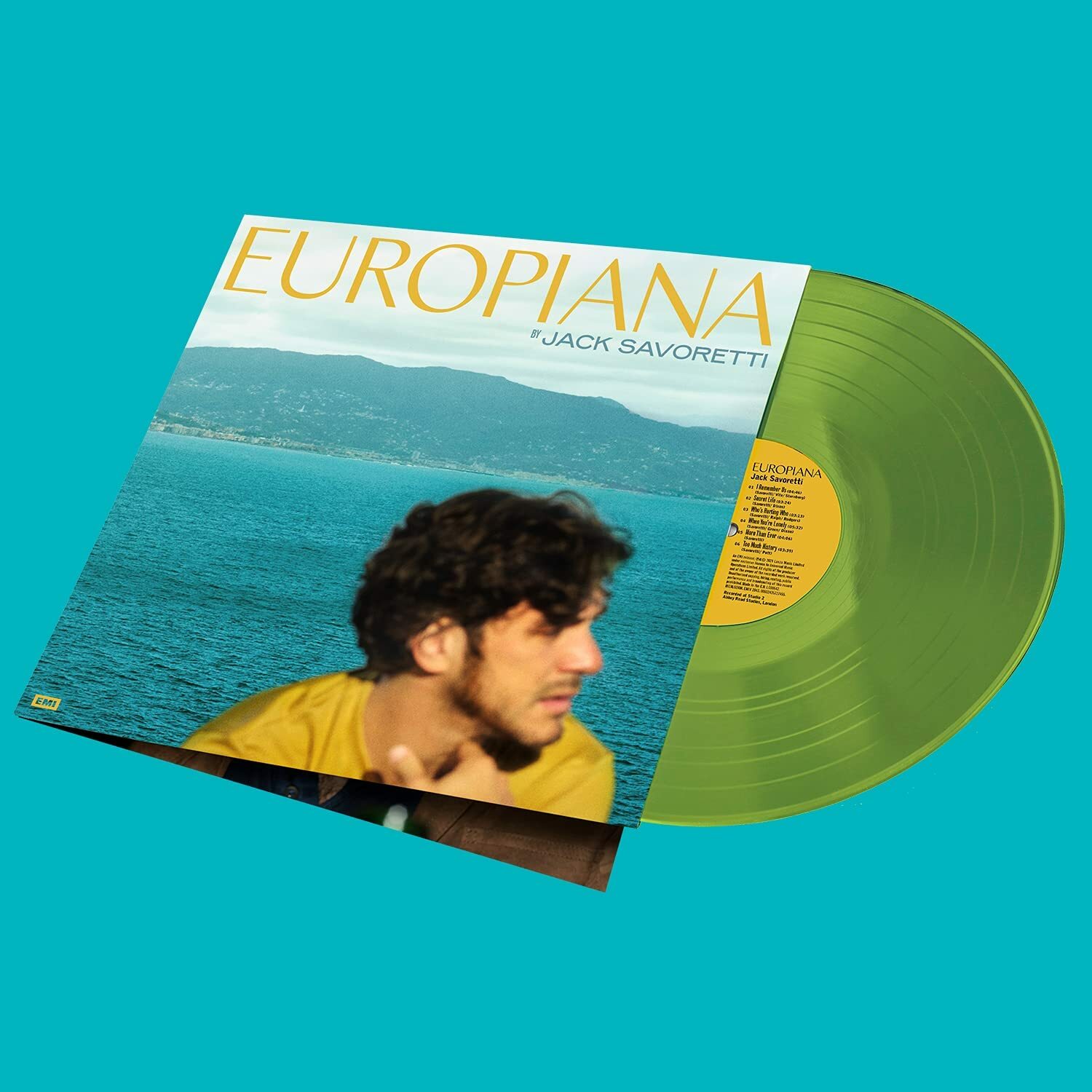 JACK SAVORETTI - EUROPIANA -LP VINILE VERDE NUOVO SIGILLATO 2021 LIMITED EDITION