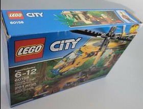 LEGO City Jungle Explorers Jungle Cargo Helicopter 60158 Building Kit (201 Piece