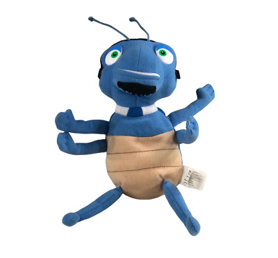 TOMMY NELSON Plush STRINGO Blue Insect Hermie & Friends Blue Stuffed 9  Toy