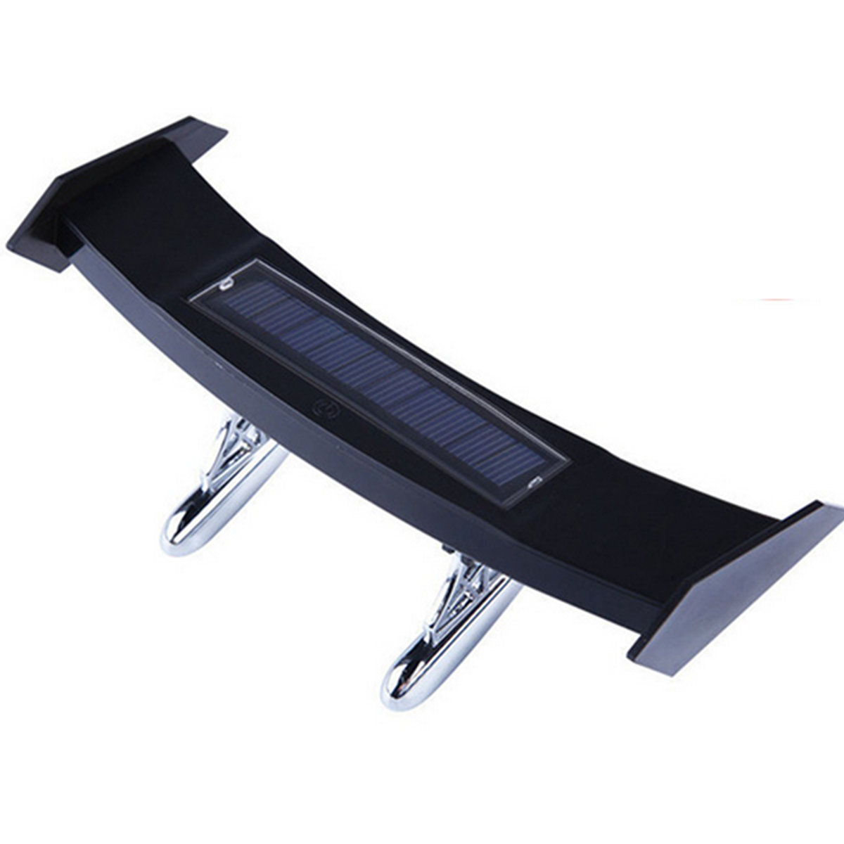 LED Solar Mini Taillight Warning Turn Signal Lamp Fit For Car Rear Wing