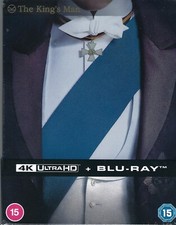 The King's Man 2-Disc Limited Edition 4K SteelBook w/Slip Region A, B  C UK 