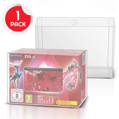 EVORETRO Nintendo 3DS XL Console Box PET Protector 0.40MM Clear Case   Pack of 1
