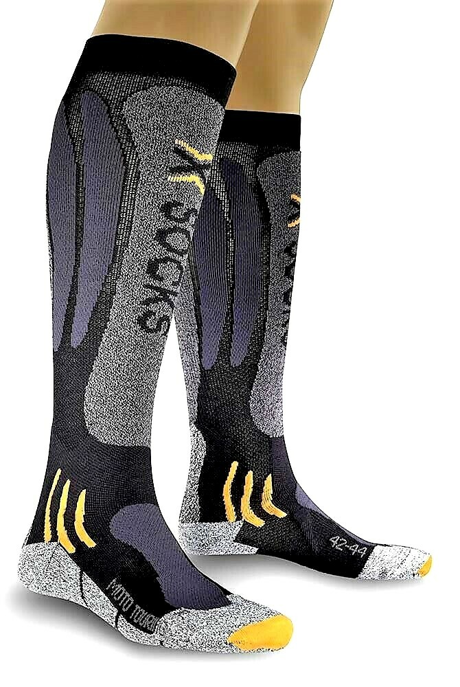 X-SOCKS Moto sc.35% TOURING Lunga MOTO calze Tecnica sport Specific