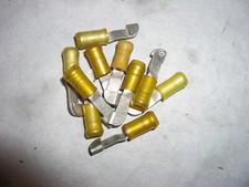 Insulated Knife Disconnect crimp Terminals size 10-12awg made in USA