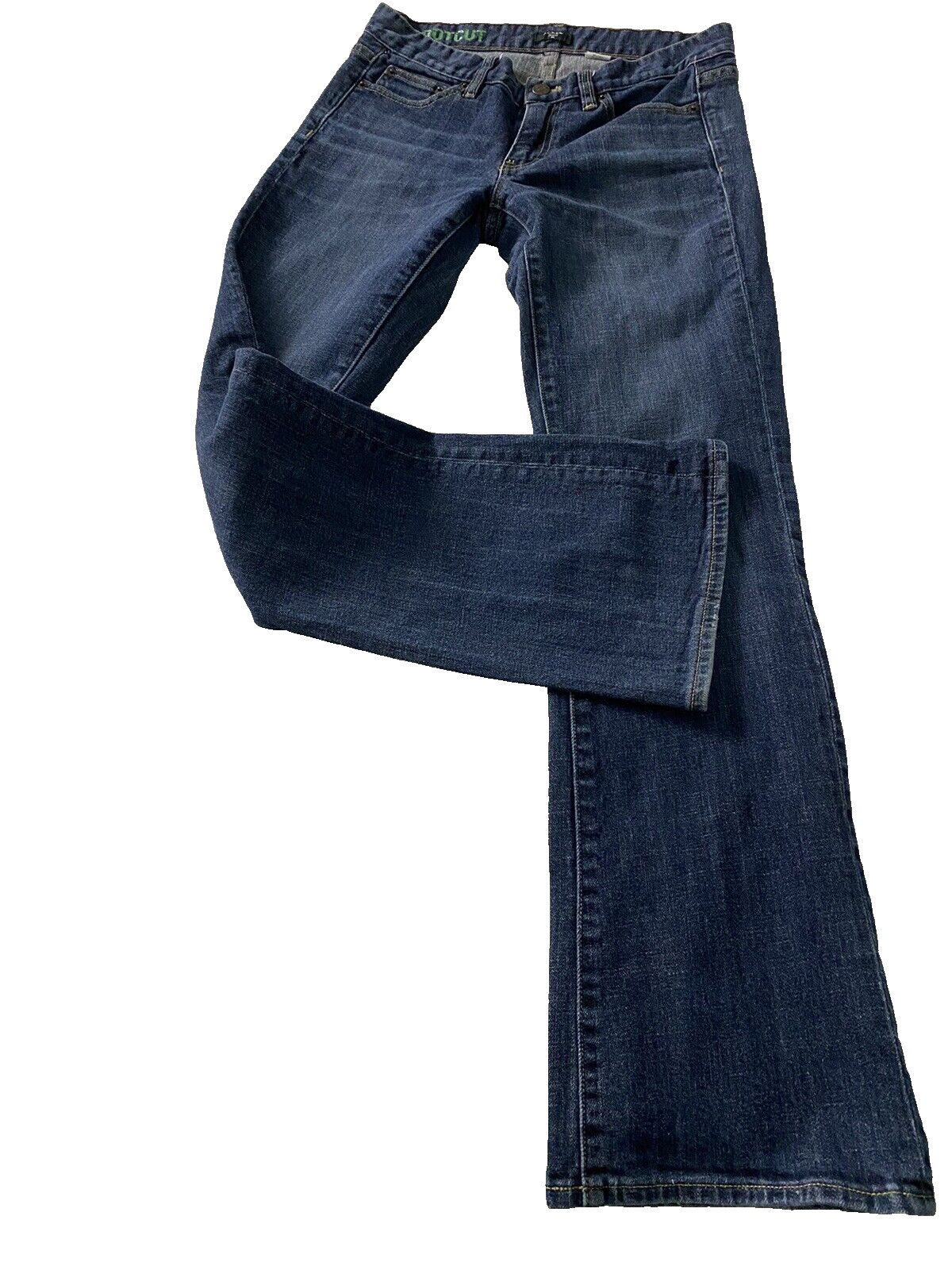 J. Crew Woman’s Denim Jeans Medium Wash Blue 26R Bootcut Y2K